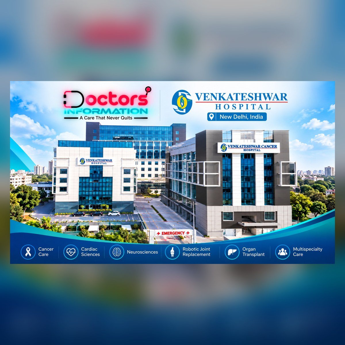 Venkateshwar Hospital,Multi-Super Specialty Hospital